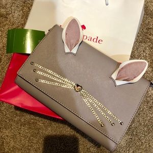 Kate Spade Rabbit Winni Wallet/Purse Crossbody Bag